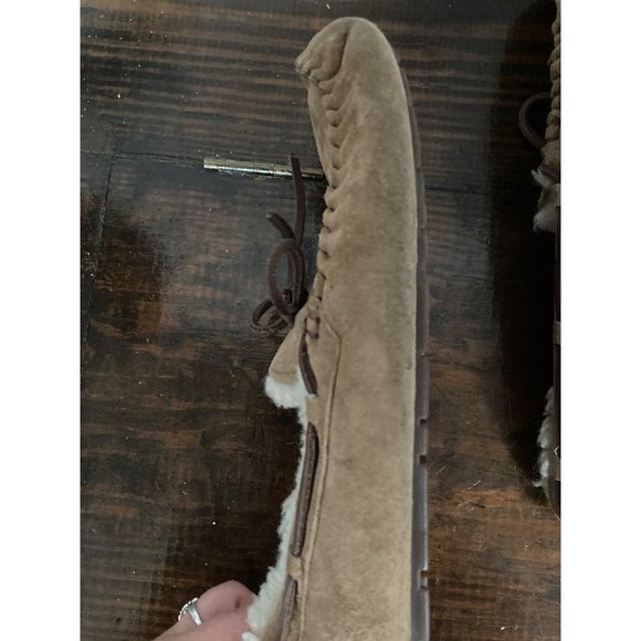 COPY - Men's Ugg suede Moccasins size 10.5 - Picture 6 of 8